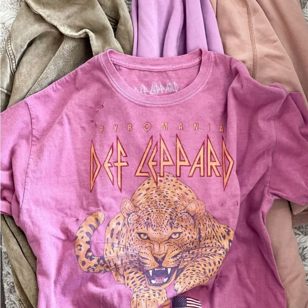 Pyromania Pink Crop Shirt